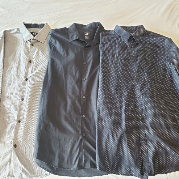 A bundle of 3 Dress Shirts #64 - Picture 8 of 9